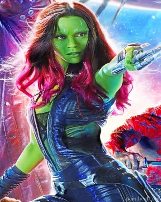 Gamora Painting By Numbers Kits