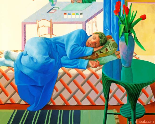 Sleepy Man Painting By Numbers Kits