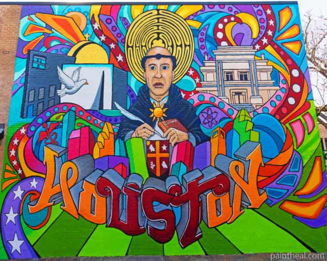 Catholic Giant Mural Painting By Numbers Kits