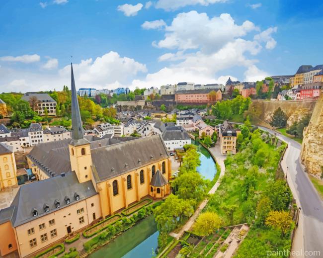 Luxembourg Painting By Numbers Kits