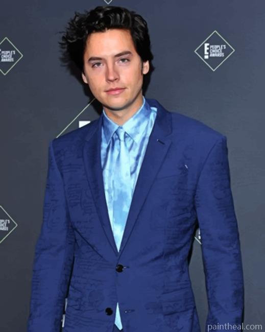 The Actor Cole Sprouse Painting By Numbers Kits