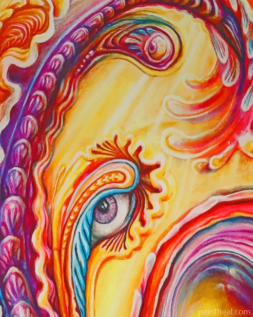 The Mysterious Eye Painting By Numbers Kits