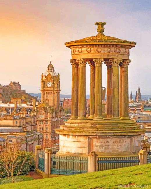 Calton Hill Painting By Numbers Kits