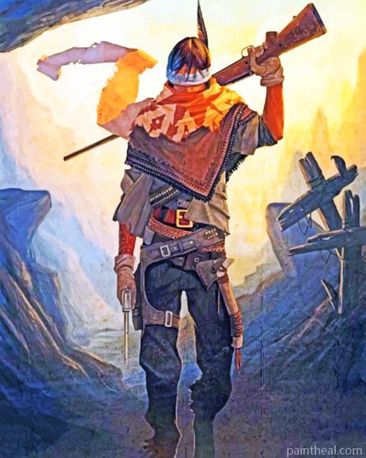 Gunslinger Painting By Numbers Kits