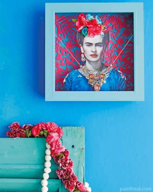 Tropical Frida kahlo Painting By Numbers Kits
