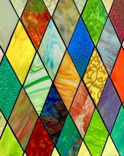 Stained Glass Window Painting By Numbers Kits