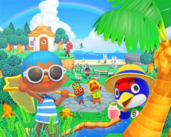 Animal Crossing Workshop Painting By Numbers Kits