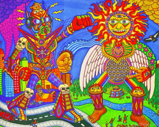 Heady Art Painting By Numbers Kits