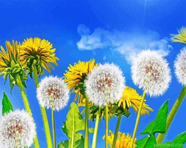 Dandelions Painting By Numbers Kits