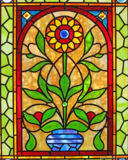 Stained Glass Painting By Numbers Kits