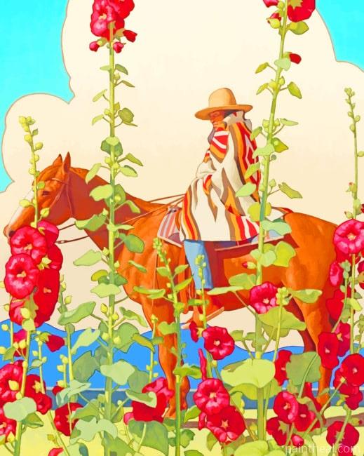 Western Cowboy Painting By Numbers Kits