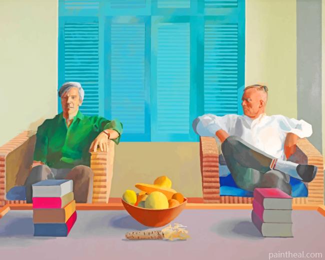 Christopher Isherwood And Don Bachardy Painting By Numbers Kits