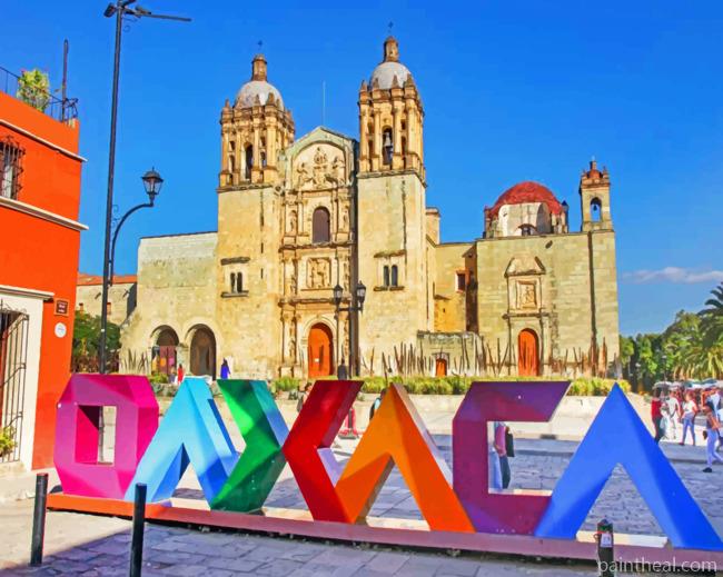 Oaxaca Mexico Painting By Numbers Kits