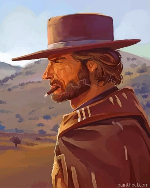Man With No Name Painting By Numbers Kits