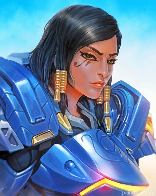 Pharah Overwatch Painting By Numbers Kits