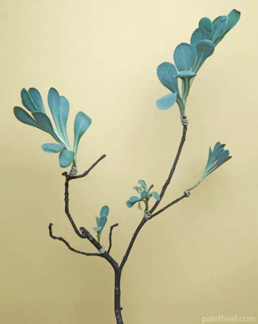 Aesthetic Ginko Painting By Numbers Kits