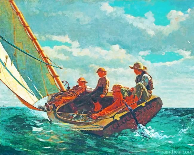 Breezing Up Painting By Numbers Kits