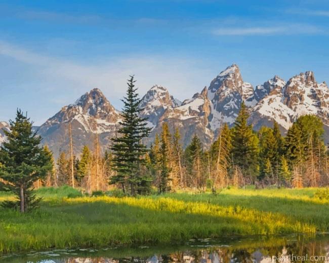 Yellowstone Trip In America Painting By Numbers Kits