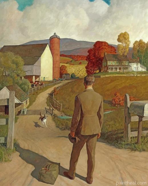 Home Sweet Home Painting By Numbers Kits
