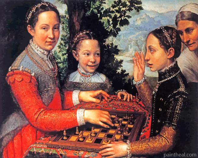 The Game of Chess Painting By Numbers Kits