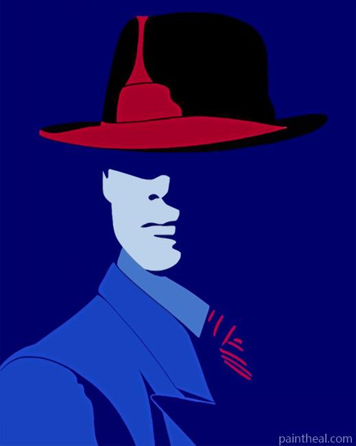Man Illustration Painting By Numbers Kits
