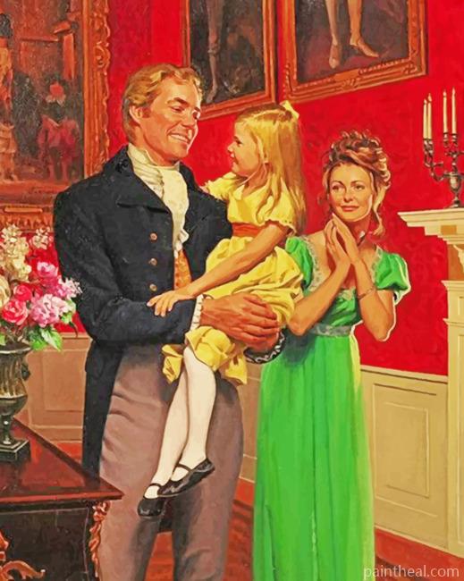 Happy Family Painting By Numbers Kits