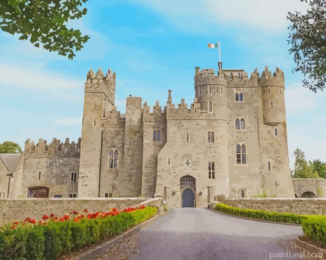 Medieval Castle In Ireland Painting By Numbers Kits