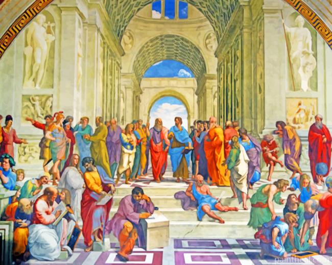 The School of Athens Painting By Numbers Kits