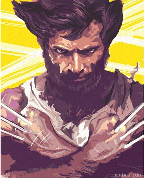 Wolverine Painting By Numbers Kits