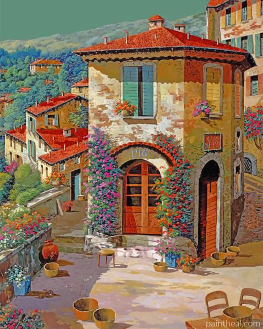 Beautiful Italy Painting By Numbers Kits