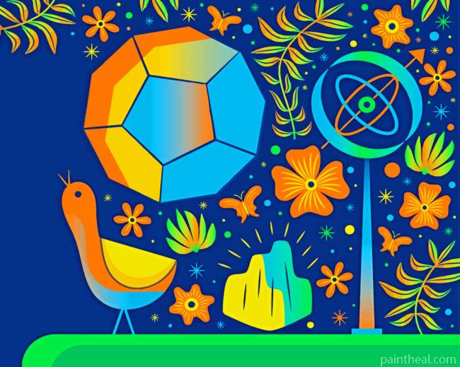 Math Beauty Painting By Numbers Kits
