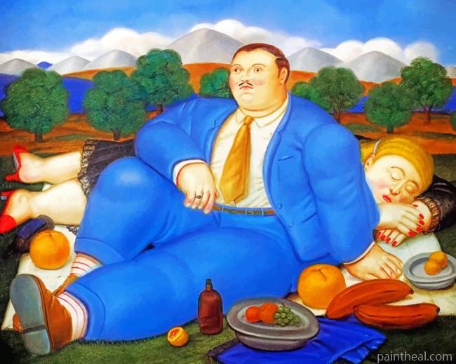 Menina Botero Painting By Numbers Kits
