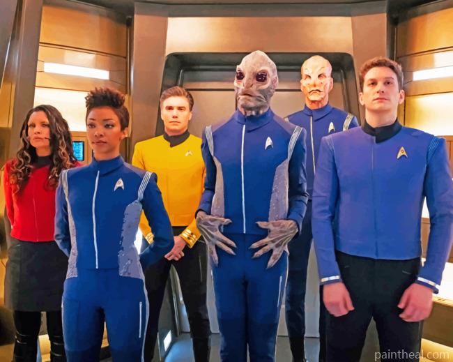 Aesthetic Star Trek Painting By Numbers Kits