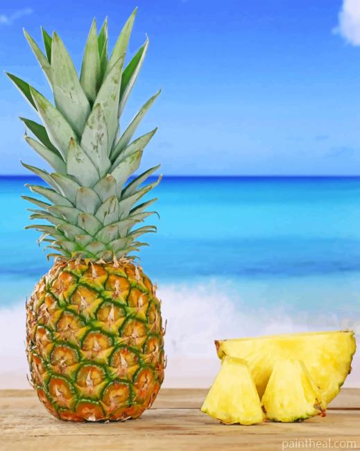 Pineapple Painting By Numbers Kits