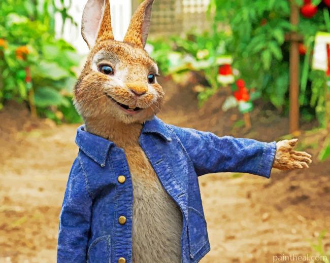 Peter Rabbit Movie Painting By Numbers Kits