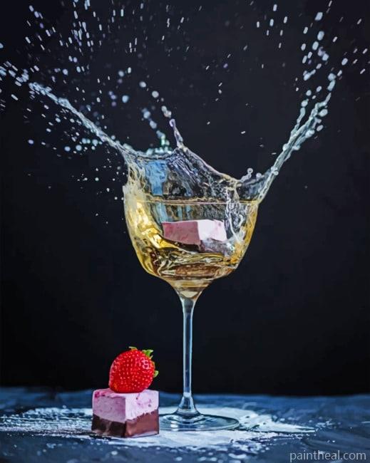 Drink And Dessert – 5D Diamond Painting Painting By Numbers Kits