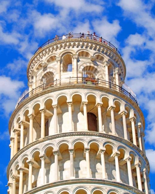 Italy Pisa Tower Painting By Numbers Kits