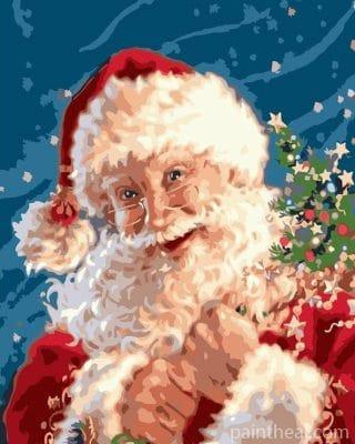 Happy Santa Claus – 5D Diamond Painting Painting By Numbers Kits