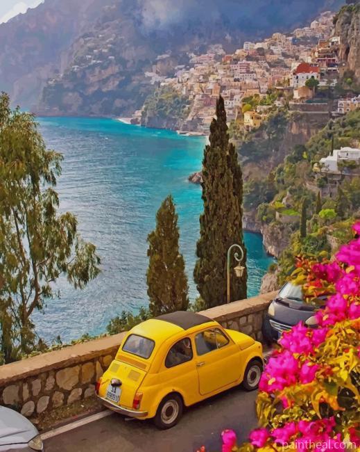 Amalfi View Painting By Numbers Kits