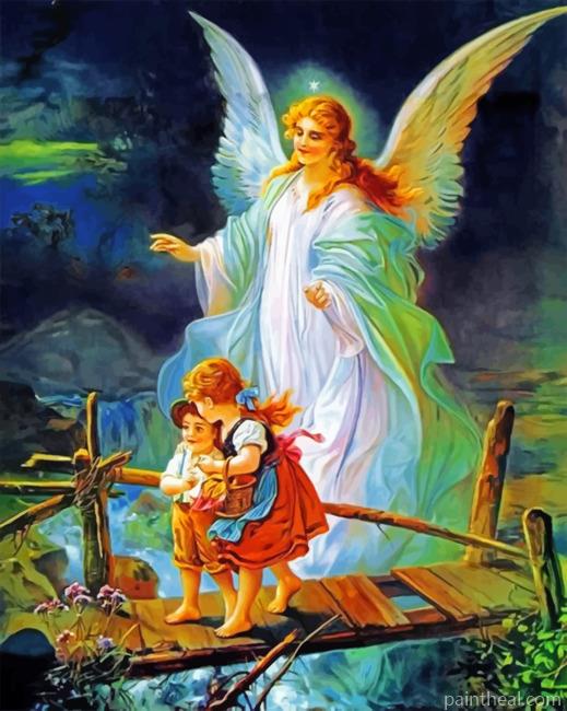 Guardian Angels Painting By Numbers Kits