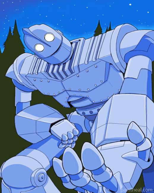 Iron Giant Painting By Numbers Kits