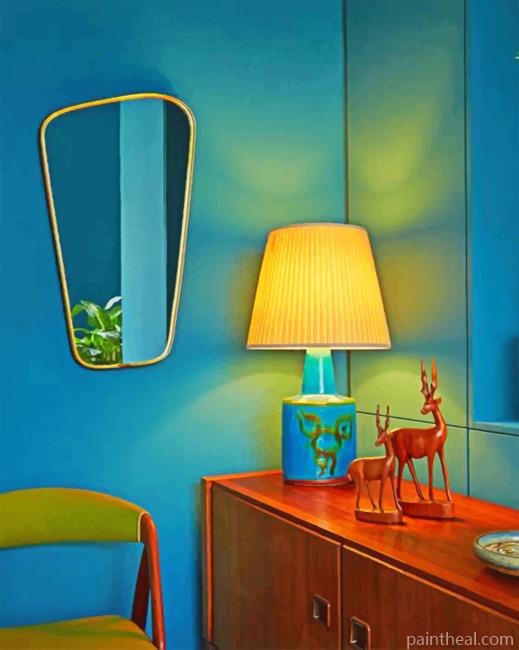 Vintage Room Painting By Numbers Kits