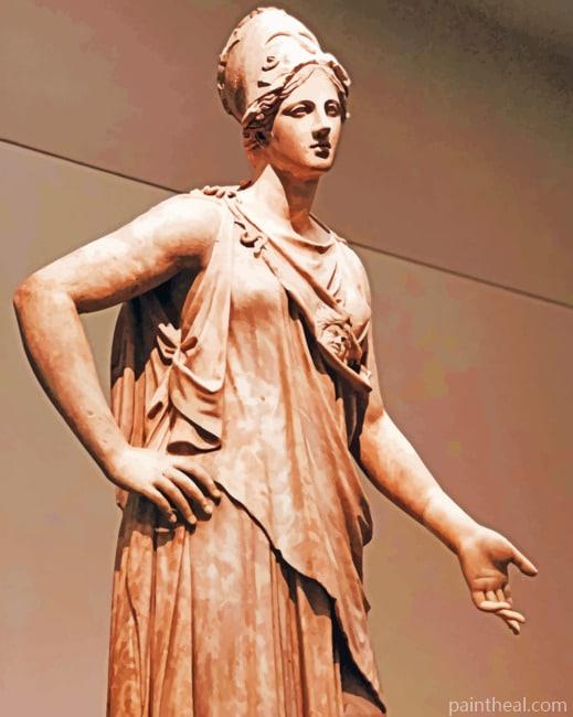 Greek Queen Statue Painting By Numbers Kits