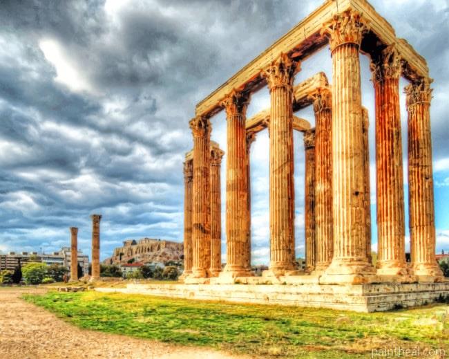 Athens In Greece Painting By Numbers Kits
