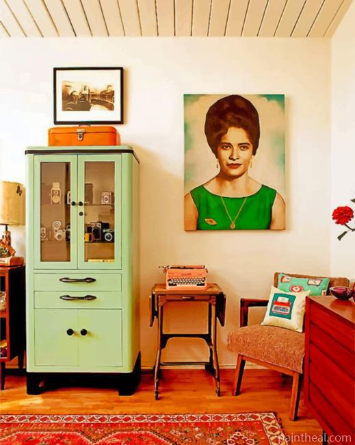 Vintage Aesthetic Room Painting By Numbers Kits