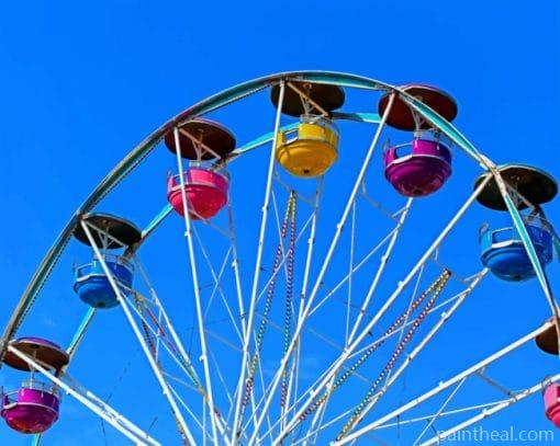 Ferris Wheel In The Sky – 5D Diamond Painting Painting By Numbers Kits