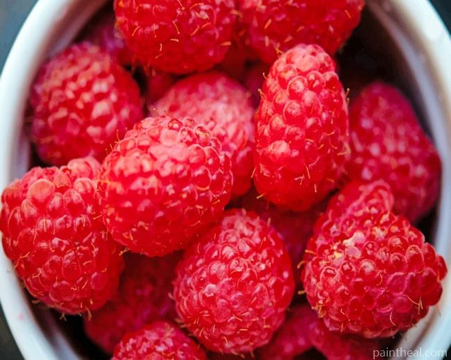 Red Raspberries In Cup Painting By Numbers Kits