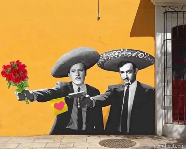 Mexican Mural Painting By Numbers Kits