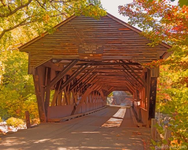 Albany Covered Bridge Painting By Numbers Kits