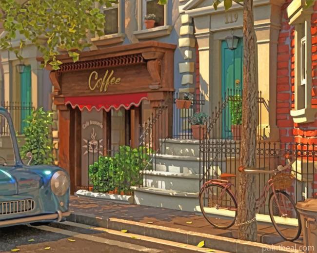 Aesthetic Street Painting By Numbers Kits